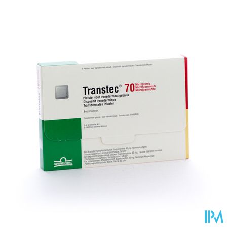 Transtec 70,0mcg/u Patch 5