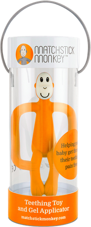 Matchstick Monkey Bijtring Oranje 1