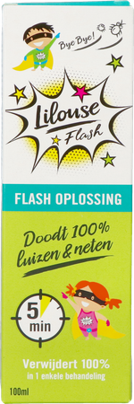 Lilouse Flash Oplossing A/luis&neten 100ml 2