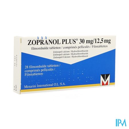 Zopranol Plus 30mg/12,5mg Filmomh Tabl 28