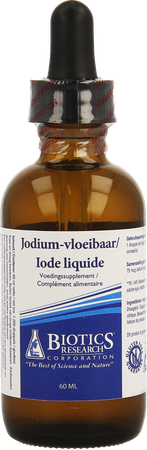 Jodium Vloeibaar Biotics Gutt 2oz 4