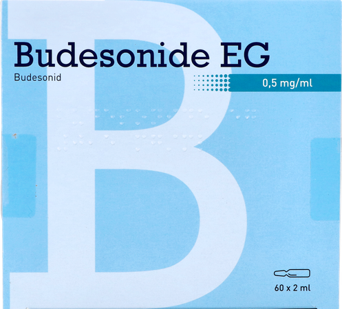 Budesonide EG 0,50Mg/Ml Vernevelsusp Amp 60X2Ml 2