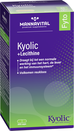 Mannavital Kyolic + Lecithine Caps 200 1