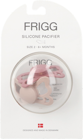 Frigg Fopspenen Butterfly T2 Silicon Blush/cedar 2 1