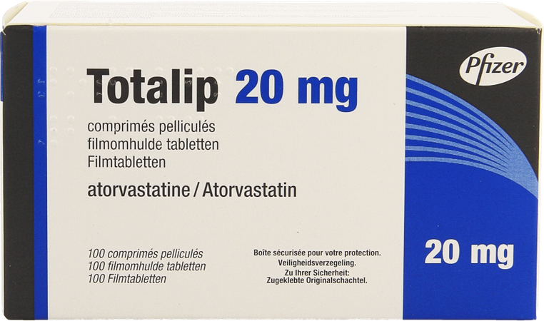 Totalip 20mg Filmomh Tabl 100 5