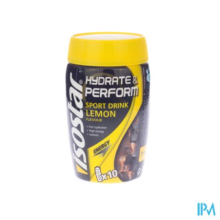 Isostar Citron Poudre 400g Nf