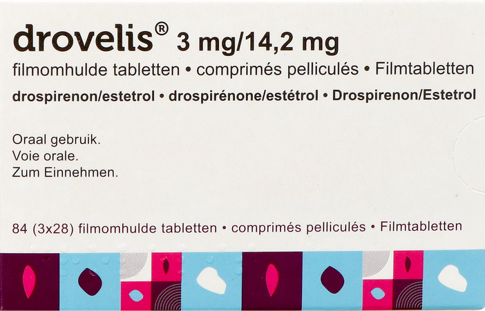 Drovelis 3mg/14,2mg Filmomh Tabl 3x(24+4) 1