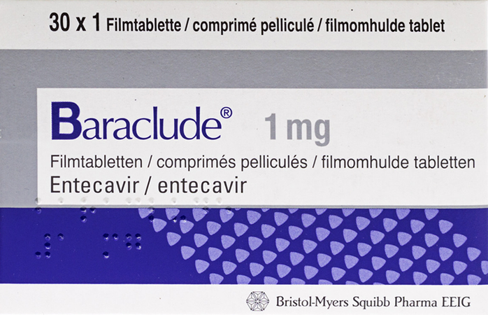 Baraclude 1mg Comp Pell S/blist 30 X 1mg 1