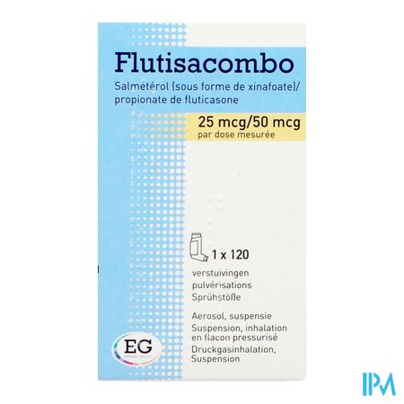 Flutisacombo 25Mcg/ 50Mcg Aerosol 120D 2