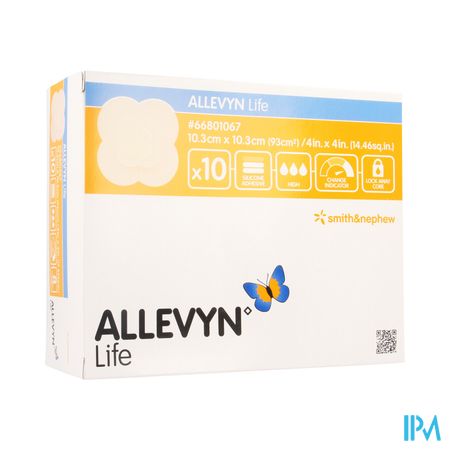 Allevyn Life Verb 10,3x10,3cm 10 66801067 1