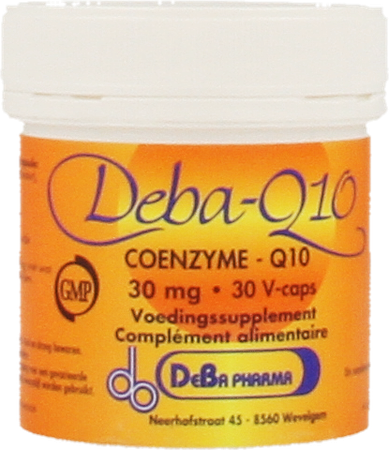 Coenzyme Q10 Caps 30x30mg Deba 5