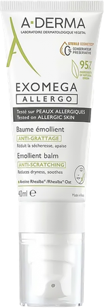 Aderma Exomega Allergo Emolierende Balsem 40ml 2
