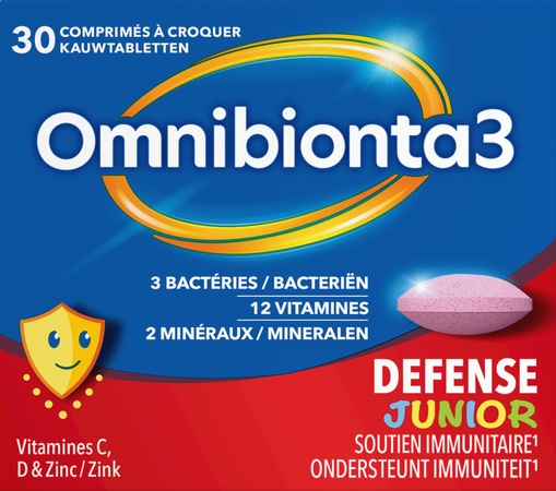 Omnibionta 3 Defense Junior Kauwtabl 30 1