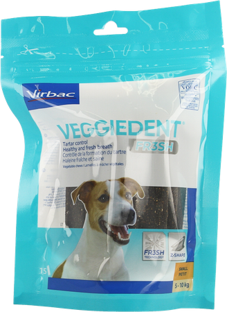 Veggiedent Hond <30kg Kauwreep 15 2