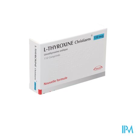 l Thyroxine Christiaens Comp 112x0,150mg