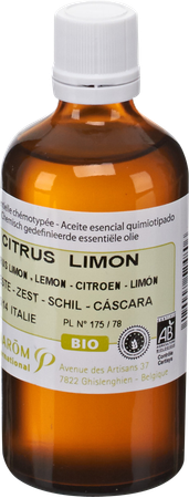 Citroen Zeste Bio Ess Olie 100ml Pranarom 1