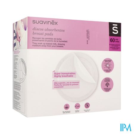 Suavinex Breastfeeding Breast Pads 60