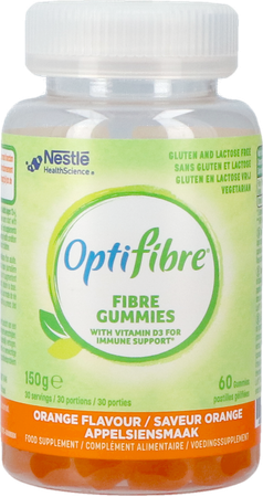 Nestle Optifibre Fibre Appelsien Gummies 60 1