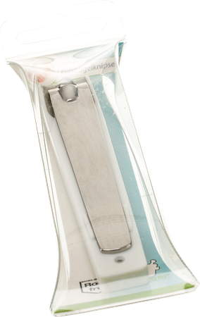 Mörser Teen Nagelknipper Inox Style wit/zwart met hoes N°473 2
