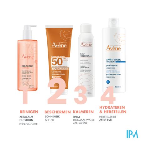 Avene Zon Spf50 Lait Solaire 250ml 5