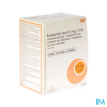 Budesonide Teva 0,250mg/ml Susp.nebul. 20x2ml 1