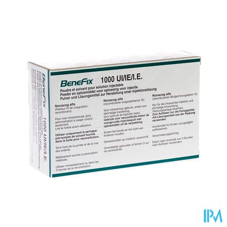 Benefix 1000 Ui Nf Fl Pulv+ser Pre Remplie 5ml Sol