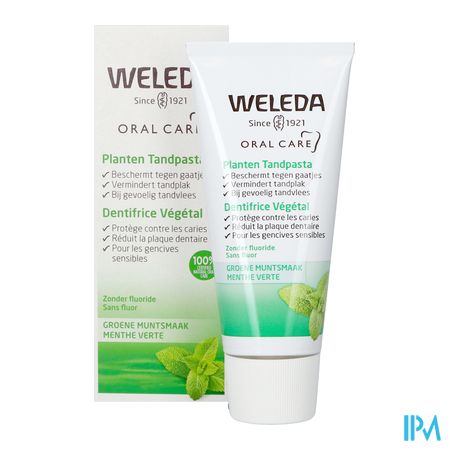 Weleda Dentifrice Vegetal Tube 75ml 12