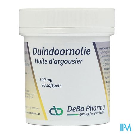 Duindoorn Olie Softgel 180x500mg Deba 3
