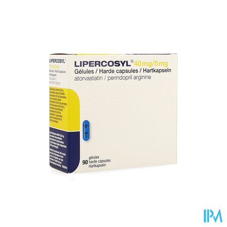 Lipercosyl 40mg/ 5mg Harde Caps 90