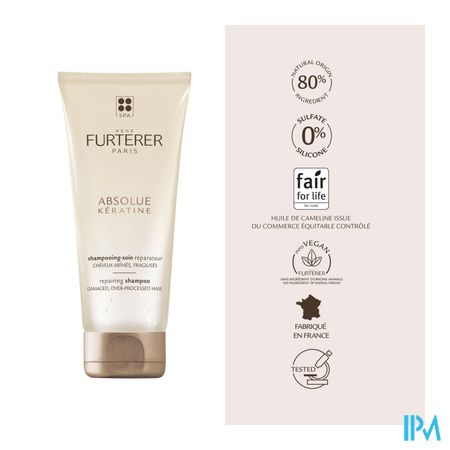 Furterer Absolue Keratine Shampooing 200ml Nf 6