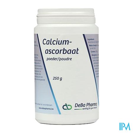 Ca Ascorbate Pdr Sol 250g Deba 1
