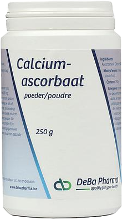 Ca Ascorbate Pdr Sol 250g Deba 1