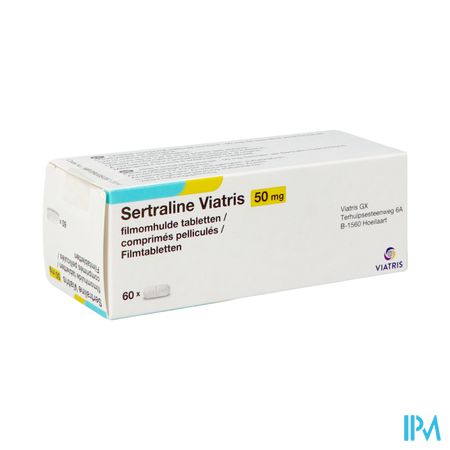 Sertraline Viatris 50mg Tabl 60