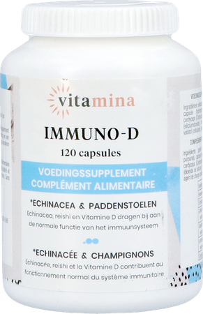 Vita Mina Immuno-d Caps 120 1