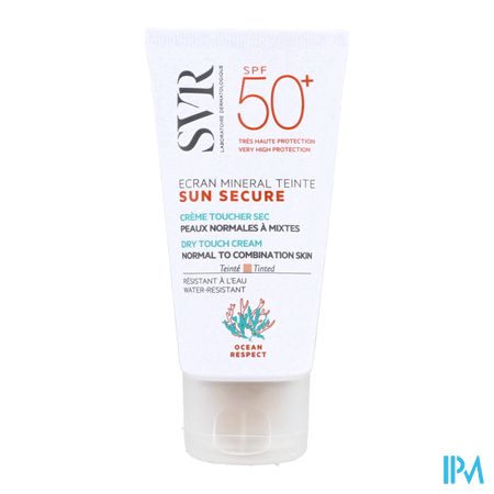 Svr Sun Secure Gekleur.miner.norm.huid Spf50+ 60ml 5