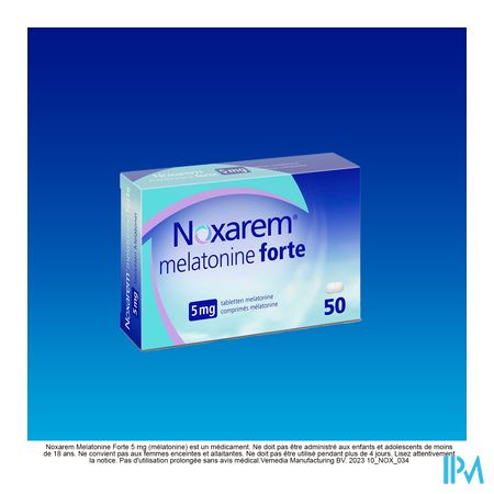Noxarem Melatonine Forte 5mg Tabl 50 3