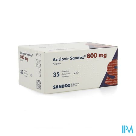 Aciclovir Sandoz Comp 35x800mg