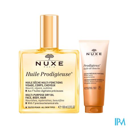 Nuxe Huile Prodigieuse 100ml+ Shower Oil 30ml