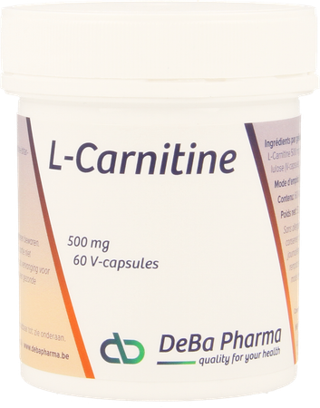 l-carnitine Caps 60x500mg Nf Deba 4