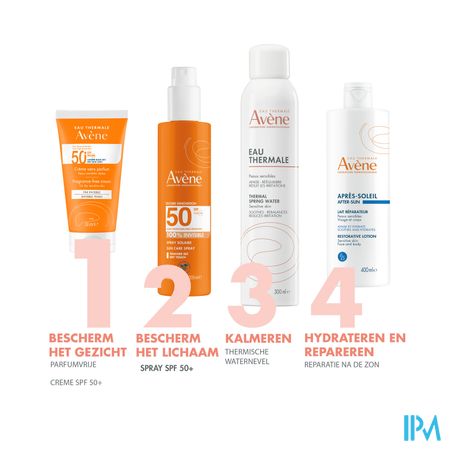 Avene Zon Spf50+ Creme Zonder Parfum 50ml 18