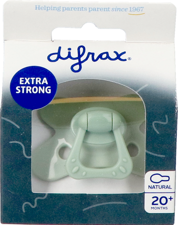 Difrax Fopspeen Natural 20m+ Special Edition Green 1