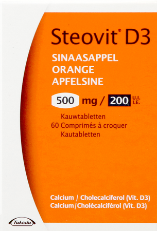 Steovit D3 500mg/200ie Comp 60 1