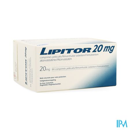 Lipitor 20mg Tabl 84