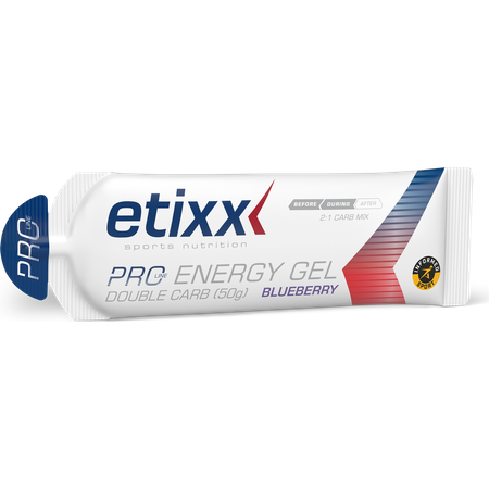 Etixx Double Carb Energy Gel Prol.blueberry12x60ml 3