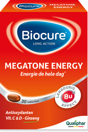 Biocure Megatone Energy La Tabl 30 5