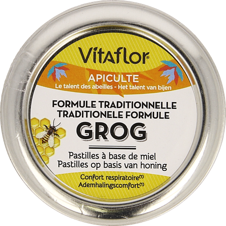 Vitaflor Grog Tradit. Formule Honing Past. 45g 1