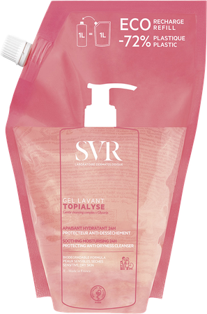 Svr Topialyse Gel Lavant Eco Recharge Fl 1l 1