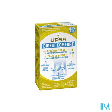 Upsa Digest Comfort Ballonnements Caps 40