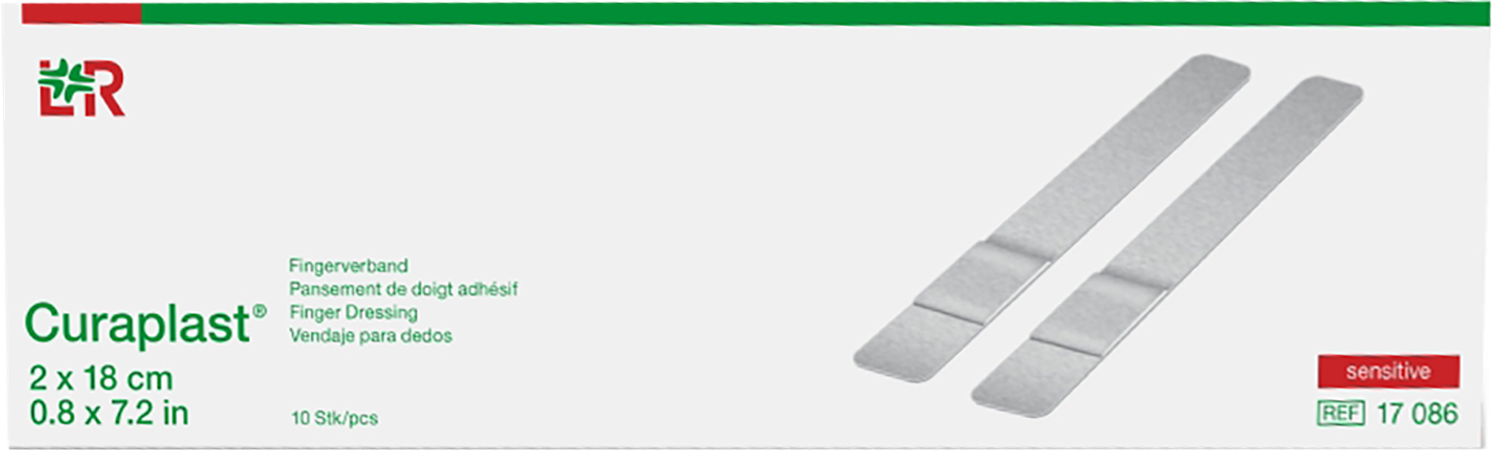 Curaplast Sensitiv 2x18cm 10 147540 1