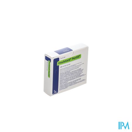 Insulatard Penfill 100 Iu/ml 5 X 3,0ml